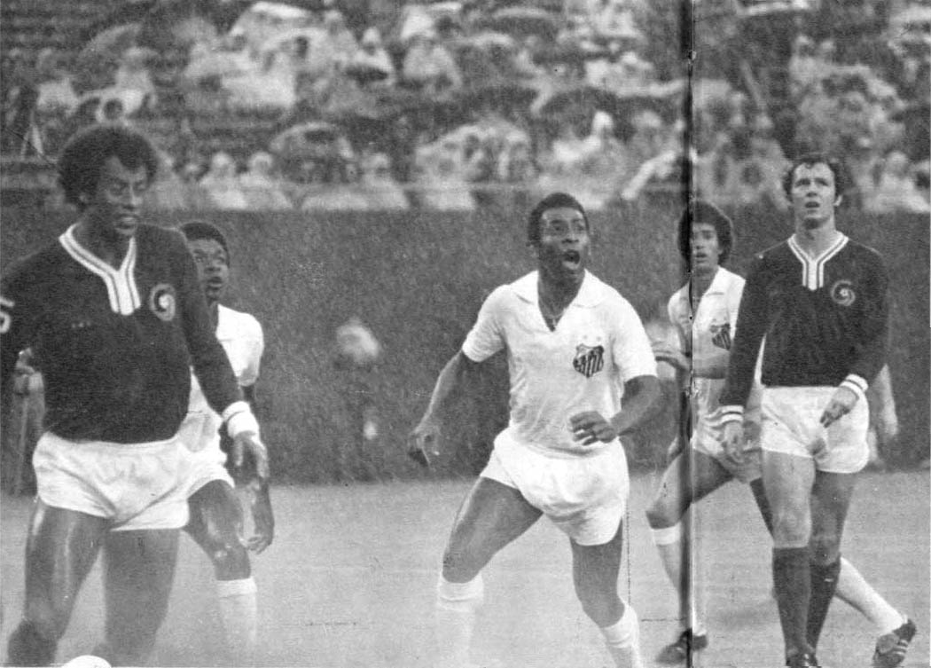 Calberto pele beckenbauer vs santos