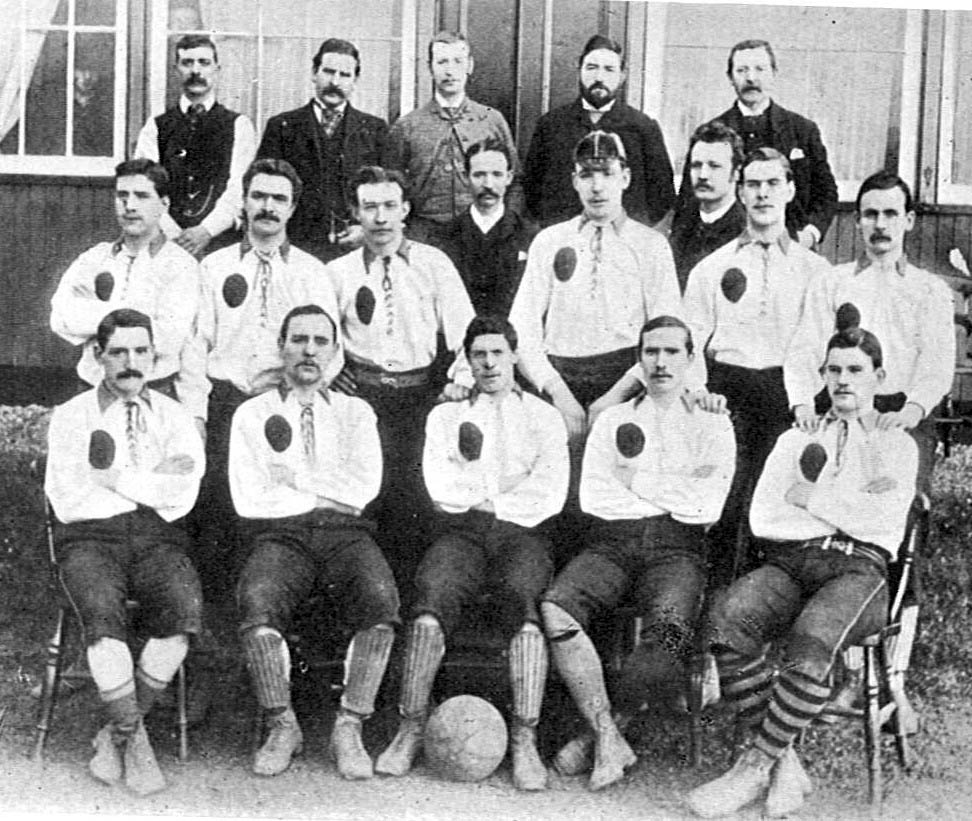 Celtic FC team in 1888 during the club's first year of matches